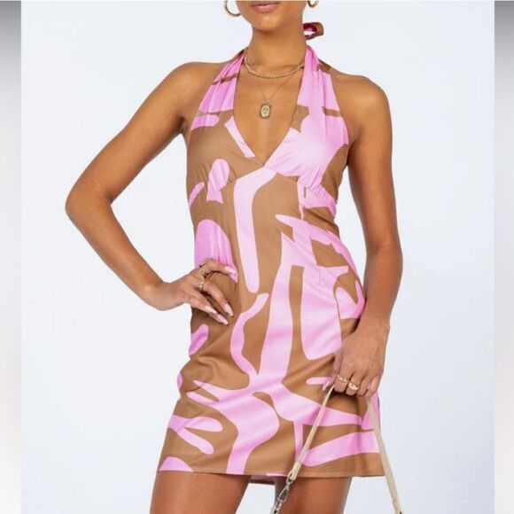Princess Polly Halter Dress Like New - Picture 1 of 5